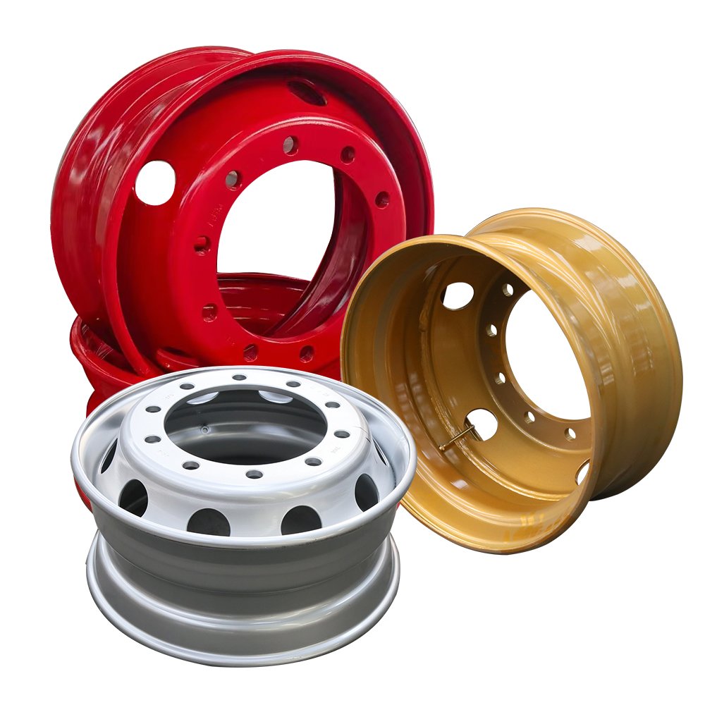 Factory for Wheel Truck Week Rims 22.5x11.75 Inch Steel / Aluminium Alloy Rim for Tires 385/ 65r22.5